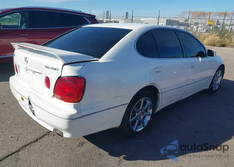 2004 Lexus Gs 430 z USA, uszkodzony, nr VIN JT8BL69S040015271